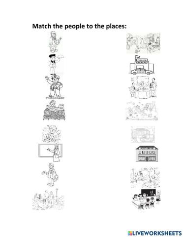 People and their places