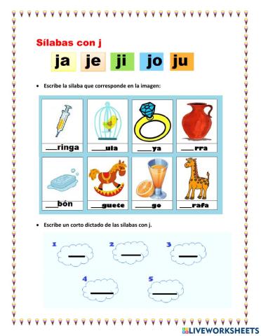 Letra  j