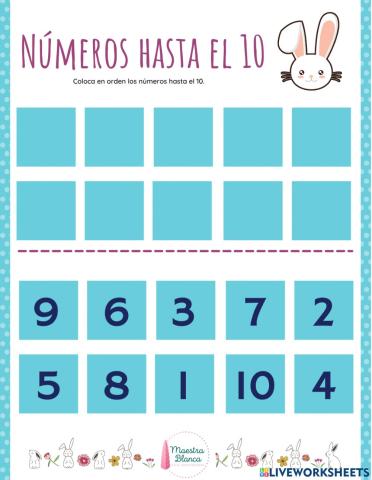 Números hasta el 10