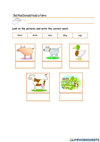 Old MacDonalds had a farm