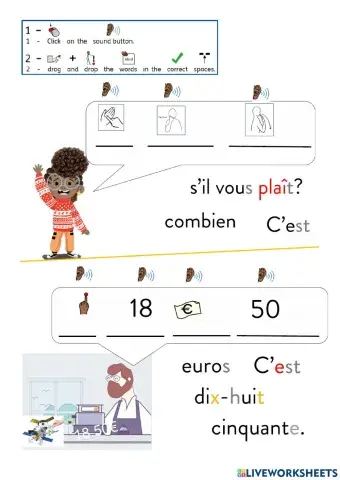 C'est combien s'il vous plait?