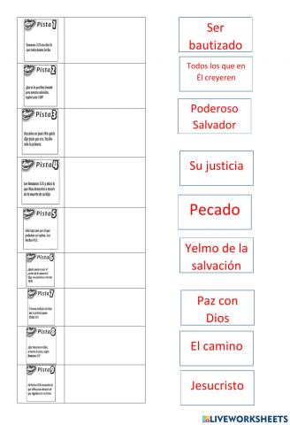 Juego El camino de la salvación