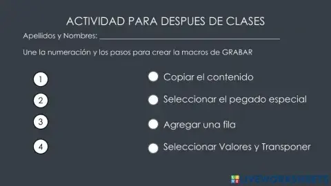 Eliminar, modificar e insertar registros en macros