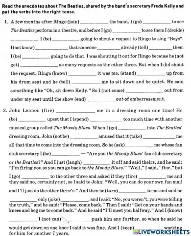 Great People Lesson 7 The Beatles