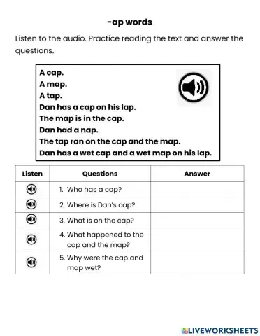 -ap words