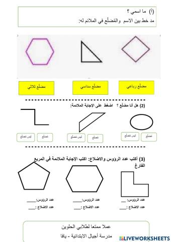 مفهوم المضلّع