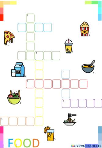 Food Crossword
