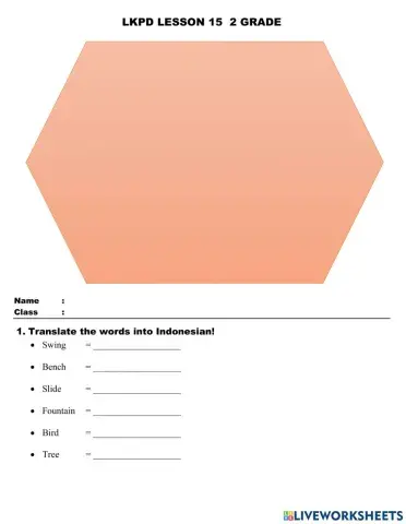 Lkpd lesson 15  2 grade