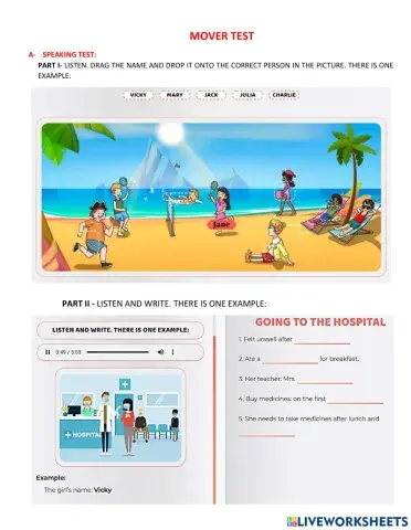 Mover Test No 5 and 6