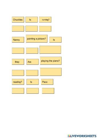 Present Continuous, questions, Spotlight 3