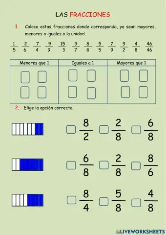 Calculo y fracciones
