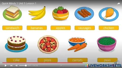 Quick Minds 1 Lunchtime