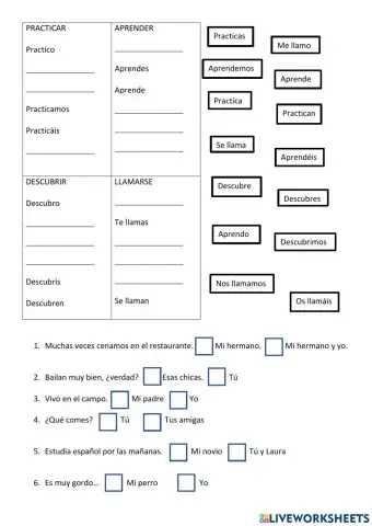 Presente de indicativo