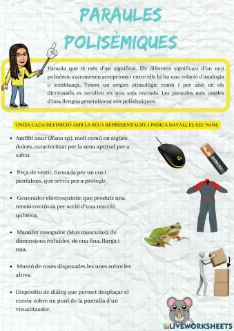 Paraules polisèmiques