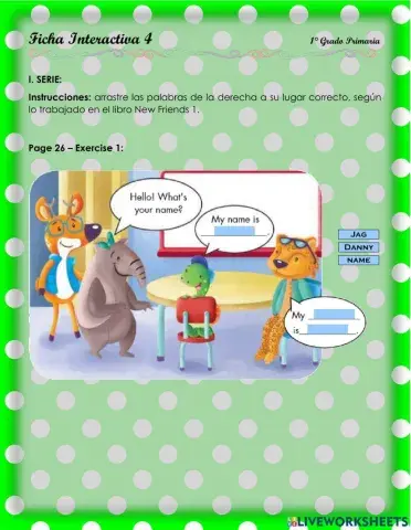 In the classroom 2 - 1.4.1°