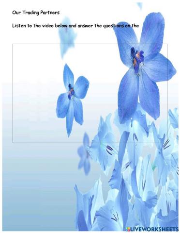 Our trading partners video