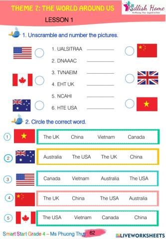 SM4 Theme 7 lesson 1