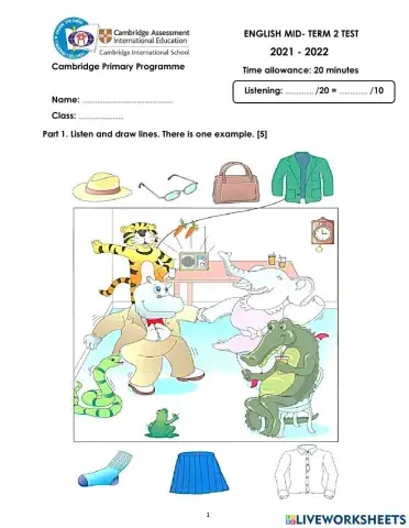 CGE1-U3-4-Mid-term 2 test-Listening-2021-2022