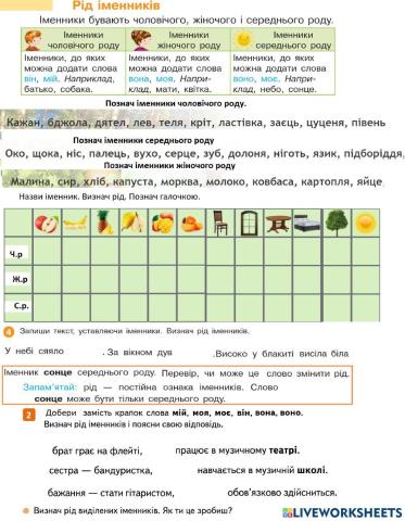 Рід іменників