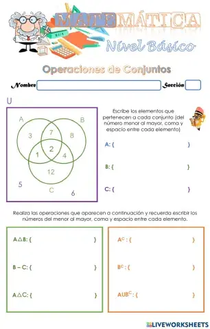 Operaciones de Conjuntos