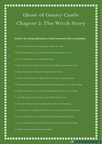 Ghost of Genny Castle: Chapter 2