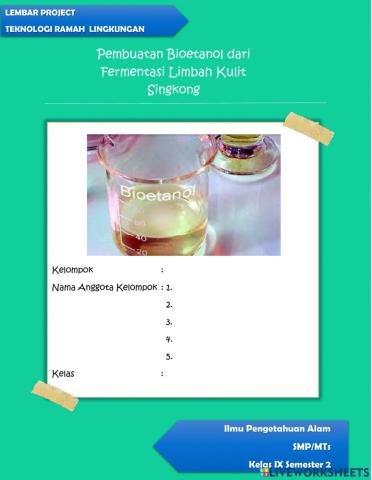 Lembar Project Bioetanol