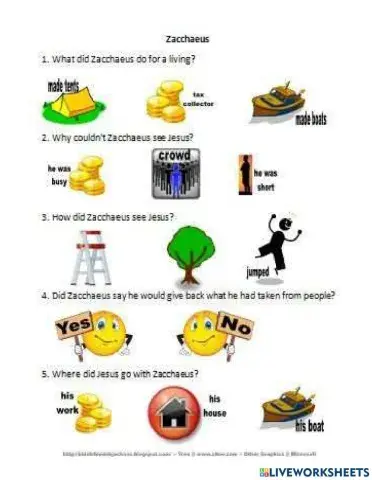 Zacchaeus Story