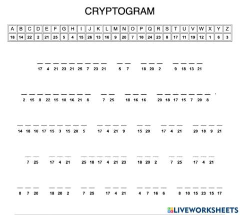 Holy Orders - Cryptogram