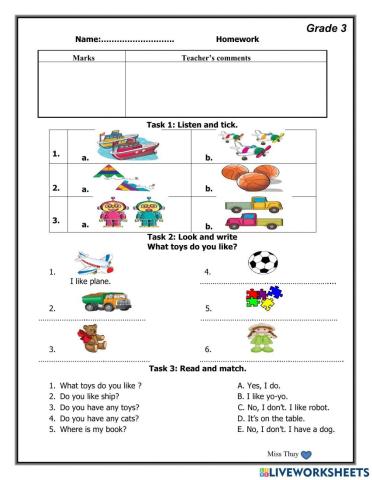 Unit 17 - Lesson 1 - Grade 3