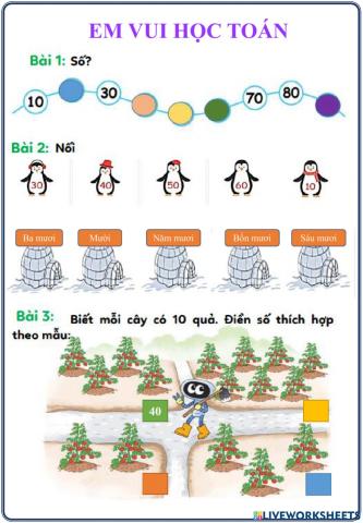 Pbt- số tròn chục