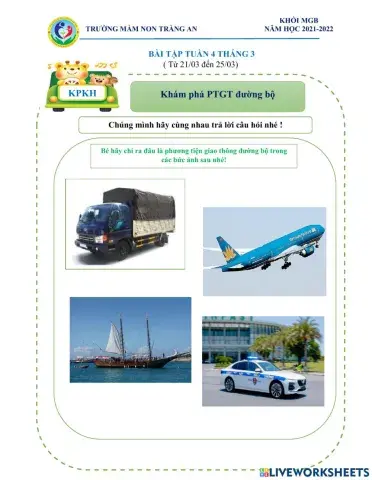 Khám phá PTGT đường bộ
