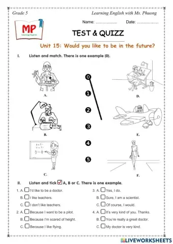 English 5 - Unit 15 - Review