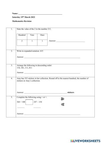 Term 2 - Mathematics