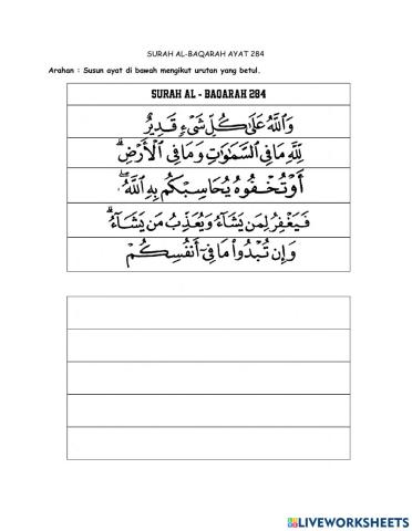 1.0 Tilawah Al-Quran