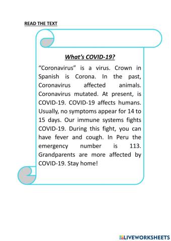 Reading Comprehension