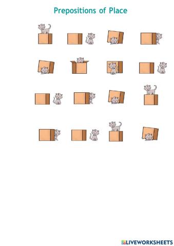 Prepositions of Place