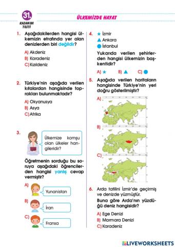 Ülkemizde Hayat-Kazanım Değerlendirm-1