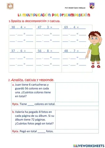 Multiplicación por descomposición