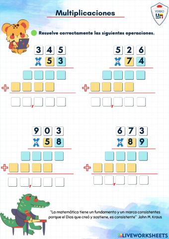 Ejercitación - Matemática