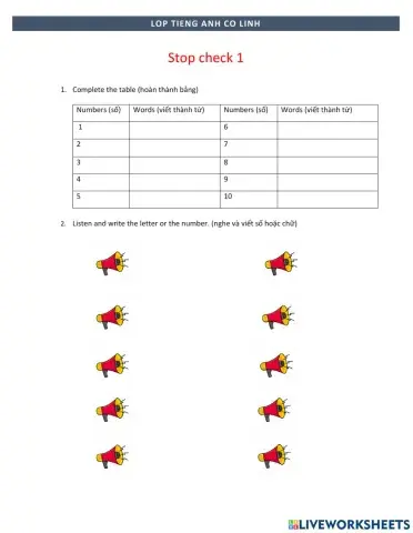 Tieng anh 2 - review 3