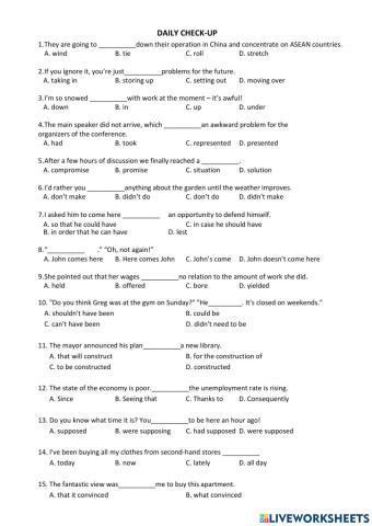 E9 - FT - T7 - Daily checkup 34