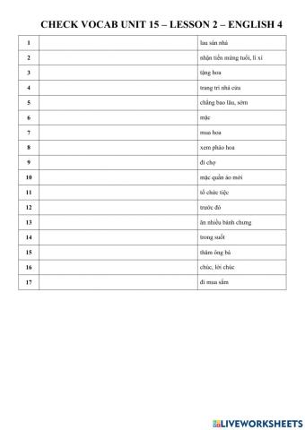 Check vocab u15 lesson2 e4