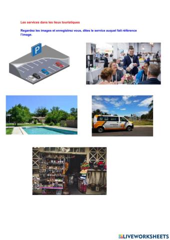 Les services touristiques