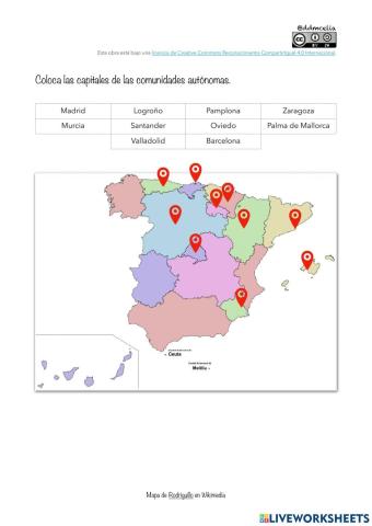 Capitales de España I