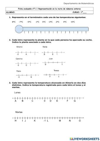 Representación de números enteros