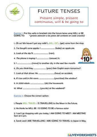 LESSON 40 - future tenses