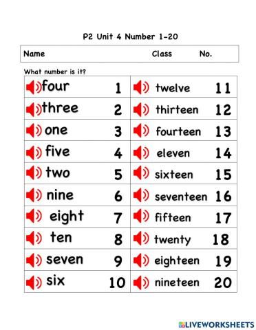 Number1-20