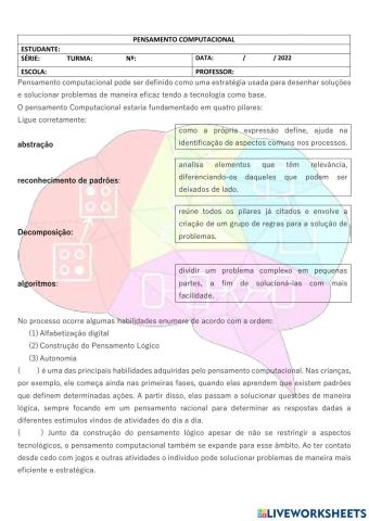 Pensamento computacional