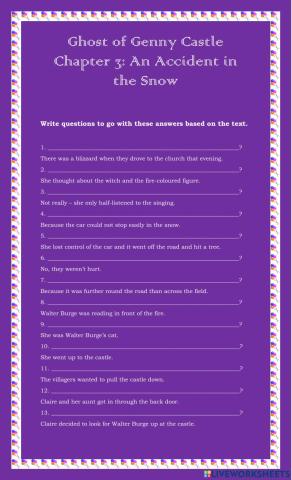 Ghost of Genny Castle: Chapter 3