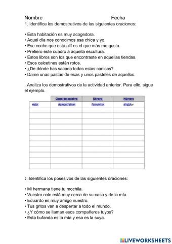 Análisis morfológico